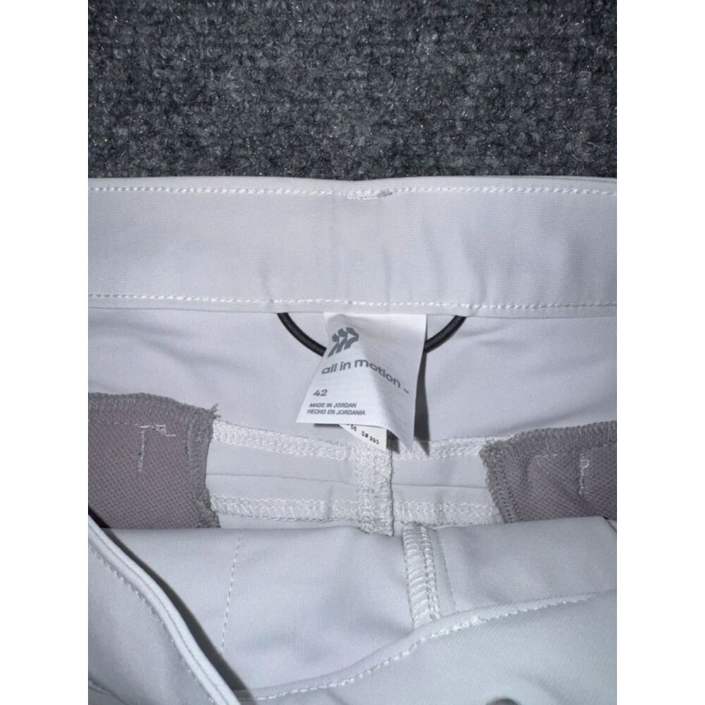 All In Motion Men's Golf Shorts, Size 42 - Light Gray - Picture 5 of 6